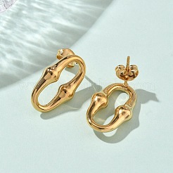 6 пара сережек-гвоздиков из нержавеющей стали 304&nbsp;EJEW-C180-01G