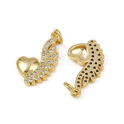 Латунные микро проложить кубического циркония подвески KK-I358-040G