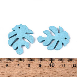 Расписные подвески из тополя&nbsp;WOOD-S045-067E