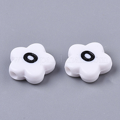 Непрозрачные акриловые бусины X-SACR-N009-21