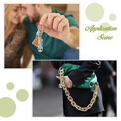 4 шт. брелок из нержавеющей стали 304 KEYC-FH00066