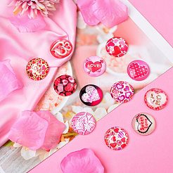 4set 4 стиля стеклянных кабошонов GGLA-SZ0001-22