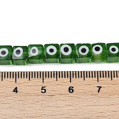 Ручной сглаза бусины бисер нитей LAMP-G166-16G