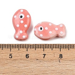 Abalorios de porcelana hechas a mano&nbsp;X-PORC-B009-03B