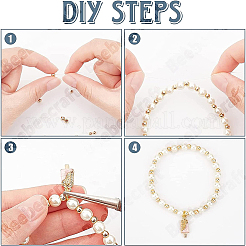 925 круглая бусина из стерлингового серебра&nbsp;STER-BBC0008-16C