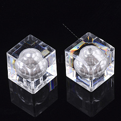 Прозрачные акриловые бусины&nbsp;TACR-R146-015A