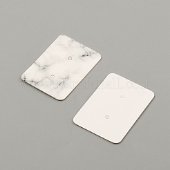 Карточки с прямоугольными серьгами EDIS-WH0031-16