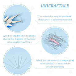200 шт. штифты с плоской головкой из нержавеющей стали 304 STAS-UN0047-88