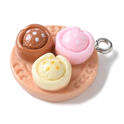 Подвески из непрозрачной смолы RESI-S019-02C