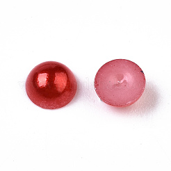 5000шт абс пластмассовые имитационные жемчужные кабошоны SACR-S738-5mm-Z1