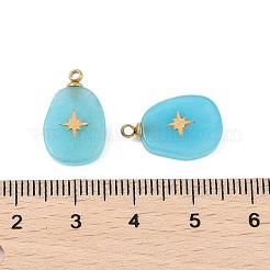 Естественно окрашенные белый нефрит кулоны&nbsp;STAS-P380-77G-02