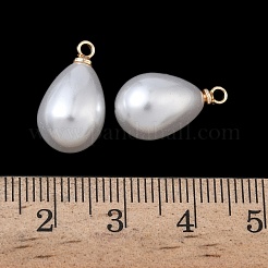 Подвески из АБС-пластика с жемчугом&nbsp;LS-FIND-Z105-03E-01G