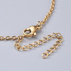 Ожерелья кулона бутылки натурального аквамарина NJEW-F266-01B