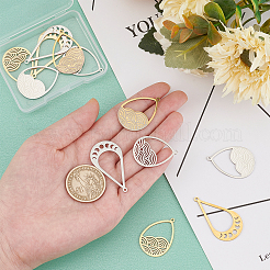 12 шт. 3 подвески из нержавеющей стали 201&nbsp;STAS-DC0001-62