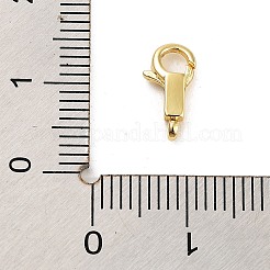 亜鉛合金カニカン  14KGP本金メッキ  10x6x3.5mm  穴：0.8mm&nbsp;PALLOY-O003-02C