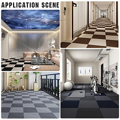 Квадратная самоклеящаяся полиэфирная ковровая лента&nbsp;DIY-WH20002-102F