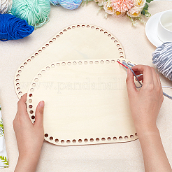 DIY Stricken Häkeln Holztasche Boden Shaper&nbsp;DIY-PH0010-24
