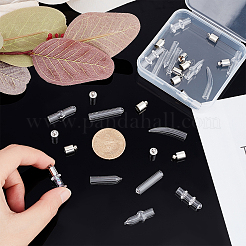 16 комплект из 8 подвесок в виде прозрачных стеклянных бутылок GLAA-AR0001-26