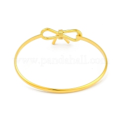 Регулируемые латунные браслеты-банты для женщин&nbsp;BJEW-Z074-01G