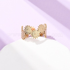 Кольца-манжеты из нержавеющей стали 304 для женщин&nbsp;RJEW-K309-36G