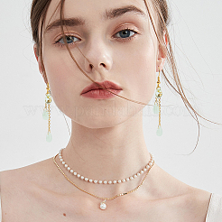 210шт 6 цвета прозрачные стеклянные бусины&nbsp;GGLA-LT0001-02A