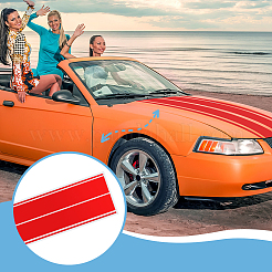 Бумажная наклейка на капот автомобиля DIY-WH0419-76A