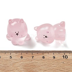 Ornements de petits chiens mignons en résine lumineuse&nbsp;RESI-R459-02C