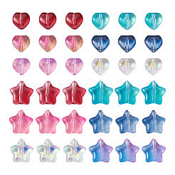 Гальванические стеклянные бусины&nbsp;EGLA-CD0001-01