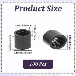 100 Stück Armband aus Kunstharz mit Widerhakenschnallen&nbsp;DIY-CP0013-74