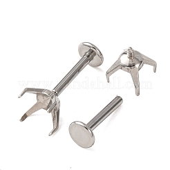Montature per orecchini a griffe in acciaio inossidabile 304&nbsp;SA-CBA8B85-11D-02