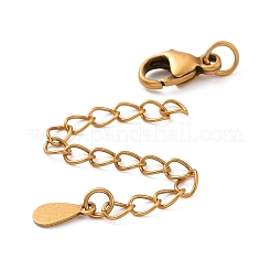 925 удлинитель цепи из стерлингового серебра STER-D036-30AG