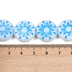 Чешские прессованные стеклянные бусины GLAA-I061-46