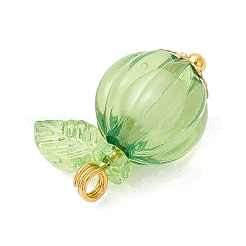 Подвески из прозрачного акрила в виде тыквы PALLOY-JF04055