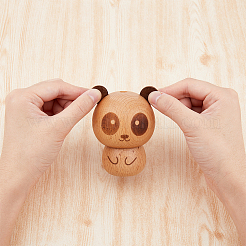 Деревянная бутылка для зубочисток AJEW-WH0258-806