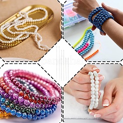 20 шт. стальные иглы для бисероплетения&nbsp;STAS-YW0002-91A