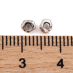 Старинные тибетские бусины из серебряного сплава FIND-S230-17AS-02