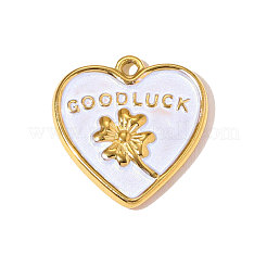 Подвески из нержавеющей стали 304 с эмалью&nbsp;STAS-OY010-49G