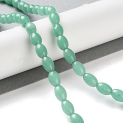 Natürliche weiße Jade perlen Stränge&nbsp;G-I369-B18-01E