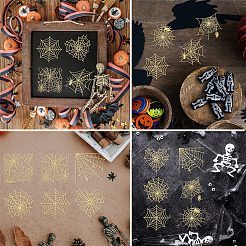 Никелевые декоративные наклейки DIY-WH0450-026