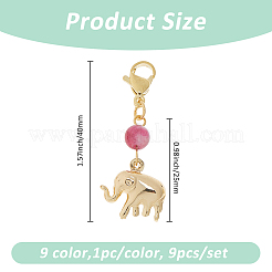 9шт латунные подвески украшения&nbsp;HJEW-FH00091