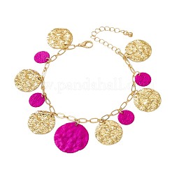 Браслеты на ногу с кисточками из текстурированного сплава&nbsp;FS-WG7E5E5-01