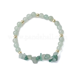 Stretch-Armbänder mit gemischten Edelsteinperlen und Splitter- und Rundsteinen für Damen&nbsp;BJEW-JB10766
