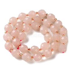 Природного розового кварца нитей бисера G-N342-149A-02