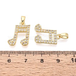 Латунные микропаве прозрачные подвески с фианитом&nbsp;KK-T075-84G