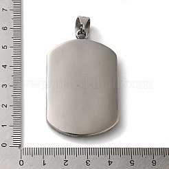Große Anhänger aus chirurgischem Edelstahl 316l&nbsp;LS-STAS-H194-02AS-01