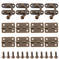 4 Stück Zinklegierung Holzkistenverschluss&nbsp;DIY-CL0001-35
