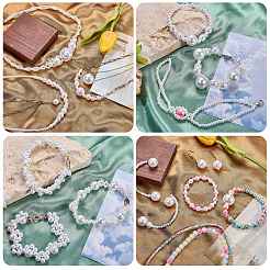Perles d'imitation perles en plastique ABS&nbsp;KY-SZ0001-63D