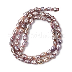 Нити из натурального культивированного пресноводного жемчуга&nbsp;PEAR-F020-02B