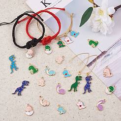 Подвески из сплава эмали 30шт 15 стиля ENAM-SZ0002-84