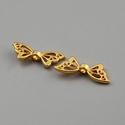 Schmetterlingsperlen aus Zinklegierung&nbsp;FIND-WH20007-18G